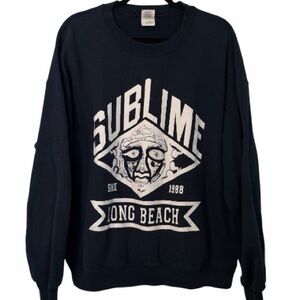 Sublime Crewneck Navy XL NEW
